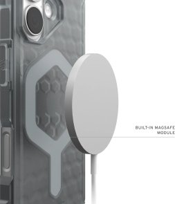 Чохол UAG for Apple iPhone 17 - Essential Armor MagSafe Ash (114542113131)