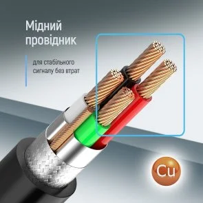 Фото: Кабель ColorWay Print Cable AM / BM 3m Black (CW-CBUB073-BK) № 12 | KTC