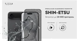Фото: Захисне скло iLera for Apple iPhone Air - DeLuxe Incognito (ILINDL17AIR) № 10 | KTC
