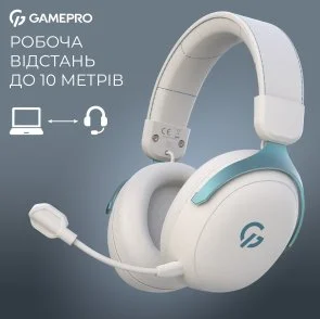 Фото: Гарнітура GamePro Asgard Freya Pro White/Blue (HSW201WB) № 9 | KTC