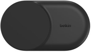 Бездротовий зарядний пристрій Belkin UltraCharge 2-in-1 Foldable Magnetic Charging 25W, Black