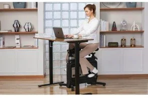 Фото: Велотренажер KingSmith Workstation Bike W1B (EBW1B) № 8 | KTC