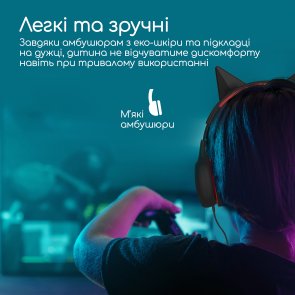 Навушники Promate Simba Onyx (6959144058931)