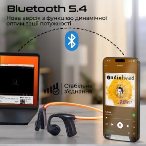 Гарнітура Promate Rippleglow Black (6959144066561)
