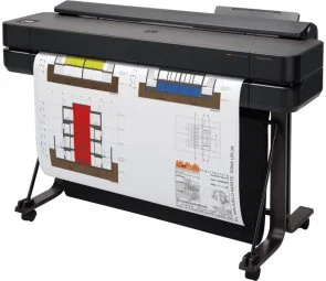 Фото: Плотер HP DesignJet T650 36 A0 Plus with Wi-Fi (5HB10D) № 3 | KTC