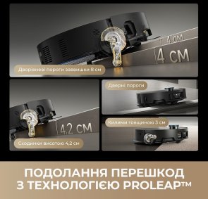 Робот-пилосос Dreame Bot MatriX 10 Ultra Black (RLX95CE-bl)