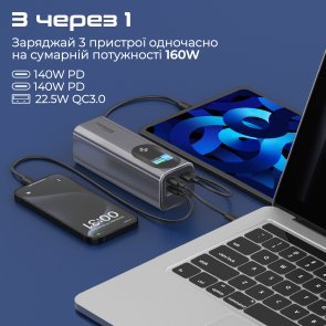 Батарея універсальна 27600mAh Promate titan-160