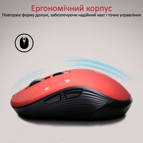 Миша Promate Slider Red (6959144054728)