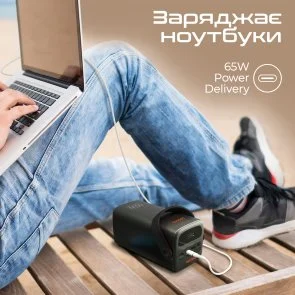 Фото: Батарея універсальна Techno PowerBank-80 80000 mAh 65W Black (6959144011783) № 4 | KTC