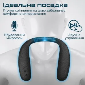 Фото: Портативна колонка Promate Hook Black (6959144061337) № 4 | KTC
