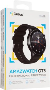 Смарт годинник Gelius GT3 Incredible series Black (GP-SW010_Black)