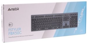 Клавіатура A4tech Fstyler FBX50C Grey