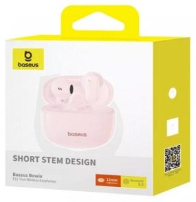 Навушники Baseus Bowie E11 Pink (A00053500413-Z1)