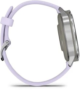 Фото: Смарт годинник Garmin Venu 4 - 41 mm Silver with Periwinkle Silicone Band (010-03013-01) № 6 | KTC