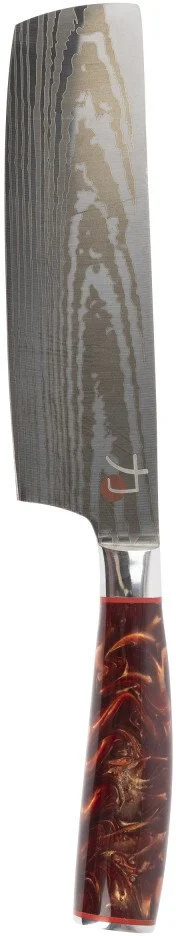 Фото: Ніж кухонний сокирка Bergner MasterPro Tetsu 17.5cm Brown (BGMP-4125-BR) № 3 | KTC