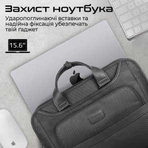 Сумка для ноутбука Promate Paramount-mb (6959144065168)