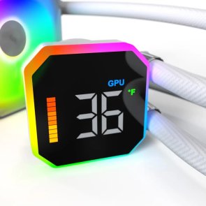 Система рідинного охолодження Montech Hyperflow Digital 360 White (HYPERFLOW DIGITAL 360 (W))