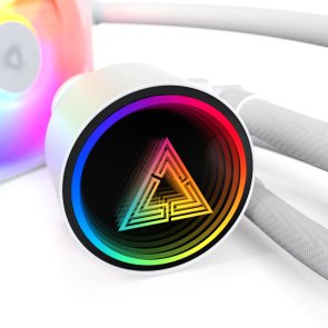 Система рідинного охолодження Montech Lightflow ARGB 360 White (LIGHTFLOW ARGB 360 W)