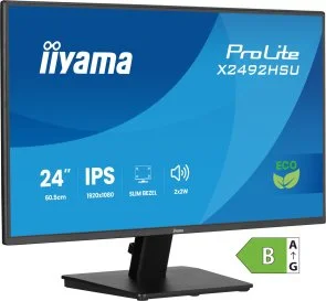Фото: Монітор iiyama ProLite X2492HSU-B1 Black - 24" IPS / 1920×1080 / 120 Гц № 3 | KTC