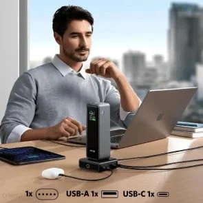 Фото: Зарядний пристрій Anker Prime PD QC 100W Black (A1902311) № 2 | KTC