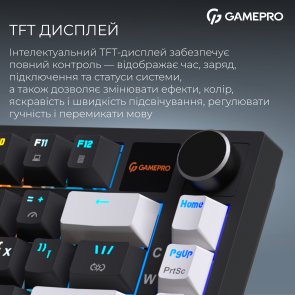 Клавіатура GamePro Genesis Asgard Valhalla Pro MK160B-D-Pro Rainy Switches Black