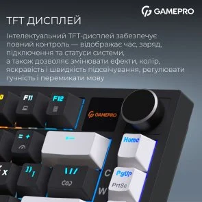 Фото: Клавіатура GamePro Genesis Asgard Valhalla Pro MK160B-D-Pro Rainy Switches Black № 10 | KTC