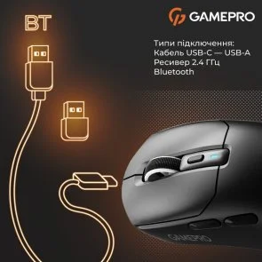 Фото: Миша GamePro Genesis Airmaster GM167B Wireless № 9 | KTC