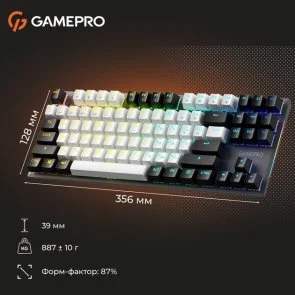 Фото: Клавіатура GamePro Genesis Joker Pro MK124G Red Switches Wireless (MK124G Pro) № 20 | KTC