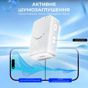 Радіосистема Fifine M9W White
