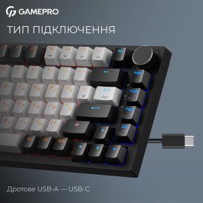 Клавіатура GamePro Genesis Asgard Valhalla Max MK160B Magnetic Switches (MK160B MAX)