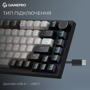 Фото: Клавіатура GamePro Genesis Asgard Valhalla Max MK160B Magnetic Switches (MK160B MAX) № 7 | KTC