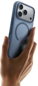 Фото: Чохол Belkin for Apple iPhone 17 Pro - Magnetic Protective Grip Navy (MSA035HQNY) № 5 | KTC