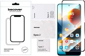 Фото: Захисне скло BeCover for Infinix Hot 50 Pro X6881 - Black (712488) № 2 | KTC