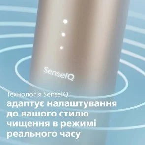 Фото: Електрична зубна щітка Philips Sonicare DiamondClean Prestige 9900 Series Cream + Travel case (HX9992/11) № 2 | KTC