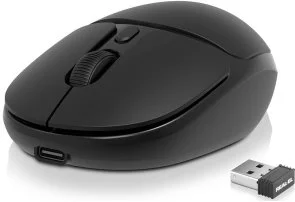 Фото: Миша Real-EL RM-335W Wireless Black (EL123200055) № 5 | KTC