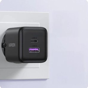 Зарядний пристрій UGREEN X516 GaN 30W Black (X516/65014)
