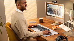 Клавіатура Logitech Signature Slim Solar Plus K980 for Business Gray (920-013779)