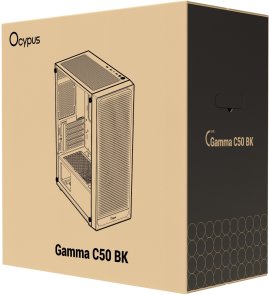Корпус Ocypus Gamma C50 Black with window (GAMMA-C50-BKG000XX-GL)