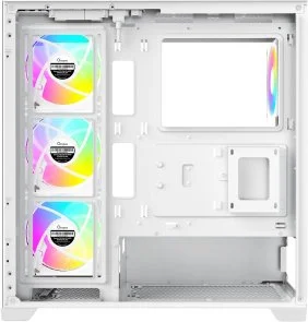 Фото: Корпус Ocypus Gamma C72 ARGB White with window (GAMMA-C72-WHD400XX-GL) № 6 | KTC