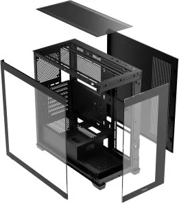 Фото: Корпус Ocypus Gamma C72 ARGB Black with window (GAMMA-C72-BKD400XX-GL) № 8 | KTC