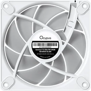 Фото: Кулер Ocypus Gamma F12 Elite ARGB Reverse Blade White (GAMMA-F12-WH1AM01E-GL) № 7 | KTC