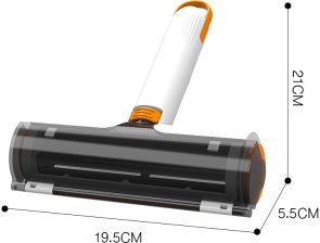 Щітка для видалення шерсті тварин з контейнером Lapka LPK-18