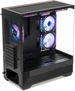 Корпус QUBE Fort ARGB Black with window (FORT_GBNU3)