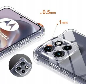 Фото: Чохол BeCover for Motorola Edge 50 Neo - Anti-Shock Clear (713150) № 4 | KTC