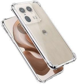 Чохол-накладка Anti-Shock BeCover для Motorola Edge 50 Ultra Clear (712308)