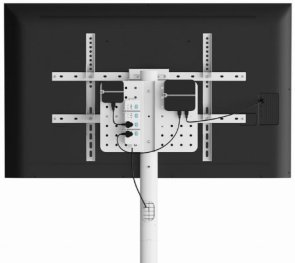 Стійка Gembird TVS-86TR-01-W White