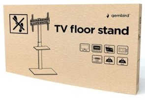 Стійка Gembird TVS-55T-02 Black