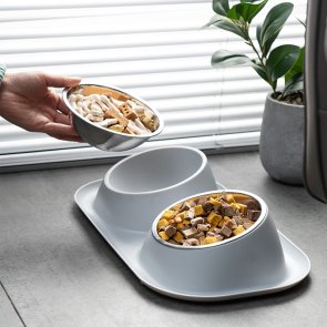 Годівниця Lapka LPK-25 Grey