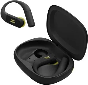Фото: Навушники JBL Endurance Peak 4 TWS Black/Lime (JBLENDUPEAK4BLKL) № 2 | KTC