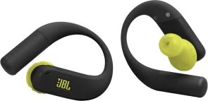 Фото: Навушники JBL Endurance Peak 4 TWS Black/Lime (JBLENDUPEAK4BLKL) № 4 | KTC